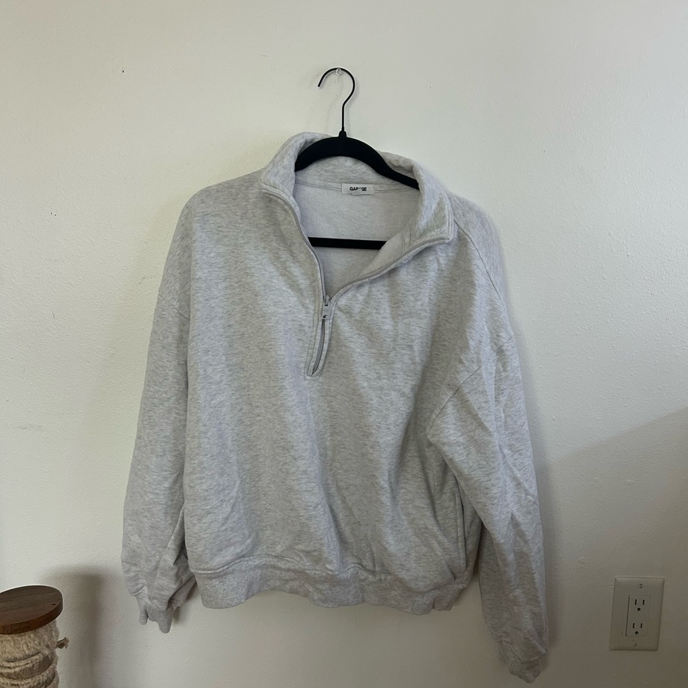 Garage Women's Gray Zip-Up Jacket